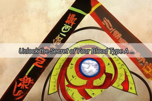 Unlock the Secret of Your Blood Type A Journey into SelfDisclosure